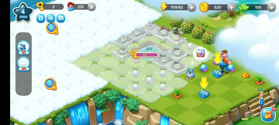 Fantasy Merge Zoo android App screenshot 1